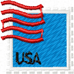 Mailbox Embroidery Design 5